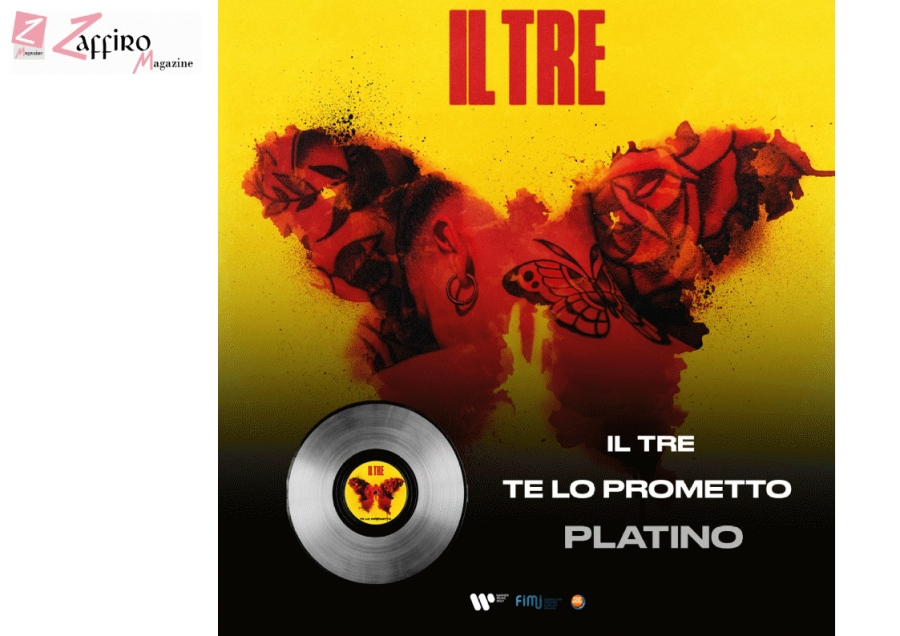 Te lo prometto de Il Tre &egrave; disco di Platino