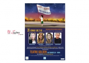 Teatro Golden. &ldquo;Voci nel Silenzio: Storie che Risuonano&rdquo; con Grazia di Michele, Laura Guercio, Alessandra Fallucchi, Eugenio Bennato