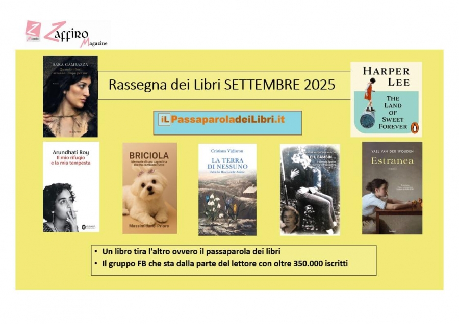 I libri più letti di settembre 2025
