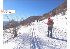 Sci di fondo in Abruzzo. L'anello del Voltigno.