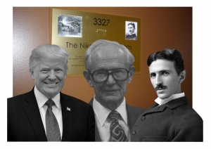 Trump. Lo zio John George, il primo ad esaminare le carte di Nikola Tesla