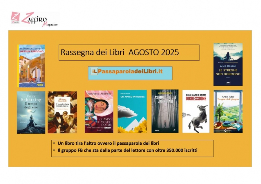 Libri più letti Agosto 25