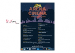 Roma. "Arena Cinema &ndash; Torneranno i prati": dodici serate gratuite tra cinema, concerti, showcooking, laboratori, incontri e sapori del territorio