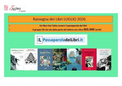 Luglio 2026. Il Libro del Mese – La Scelta dei Lettori