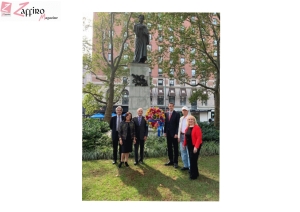 La Ridedicazione della Statua di Dante.