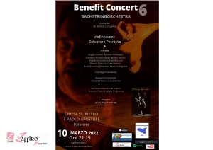 Benefit Concert6, Petrotto: un Concerto solidale&nbsp; per l'Ucraina e non solo