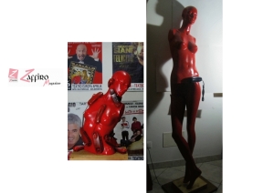 Il teatro scultoreo di Guadagnuolo contro la violenza alle donne, tra Harold Pinter&nbsp;e Simon de Bouvair