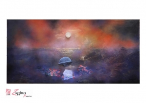 &ldquo;Gli ottant&rsquo;anni dello Sbarco in Normandia&rdquo; l&rsquo;opera d&rsquo;arte di Francesco Guadagnuolo