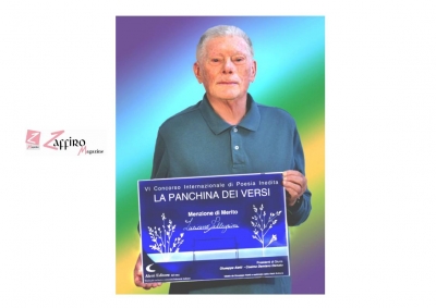 Luciano Pellegrini vince la VI edizione del Premio Internazionale la “Panchina dei versi”