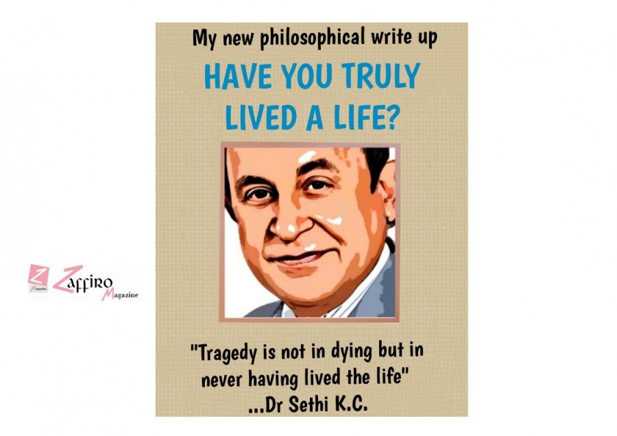 Hai veramente vissuto una vita?