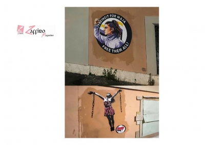 Nuova opera di Laika dedicata a Maja T. a Roma
