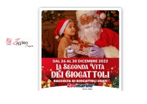 &ldquo;La seconda vita dei giocattoli&rdquo;, evento solidale a Zoomarine