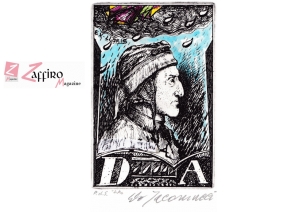 Dante D&igrave;, un ex libris del maestro Carlo Iacomucci