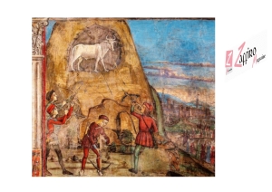 un miracolo dell&rsquo;Arcangelo Michele che appare sul Gargano