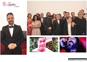 Il regista Alivernini il cast e due scene del film